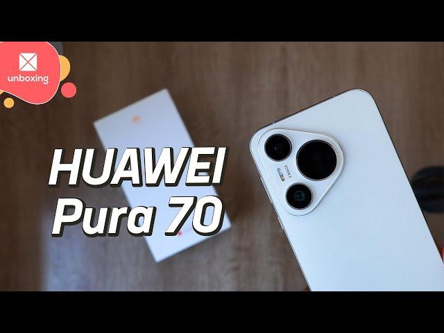 Huawei Pura 70 | Unboxing