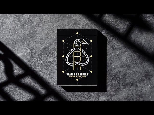 SNAKES & LADDERS playing cards by MECHANIC INDUSTRIES