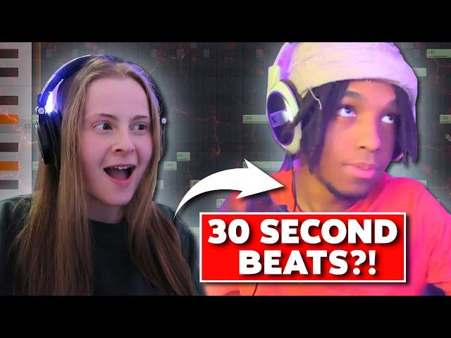 Making Beats With THE FASTEST PRODUCER IN THE WORLD!