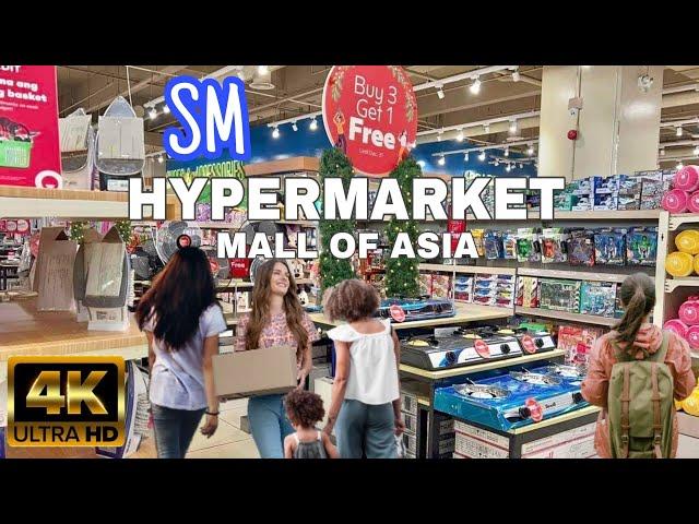 #SM HyperMarket | Mall of Asia Manila  | Walking Tour | Nov/2022 | #Len TV Vlog [4K]