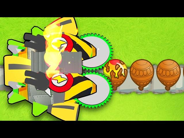 The Mecha-Saw MOAB DESTROYS Bloons?!