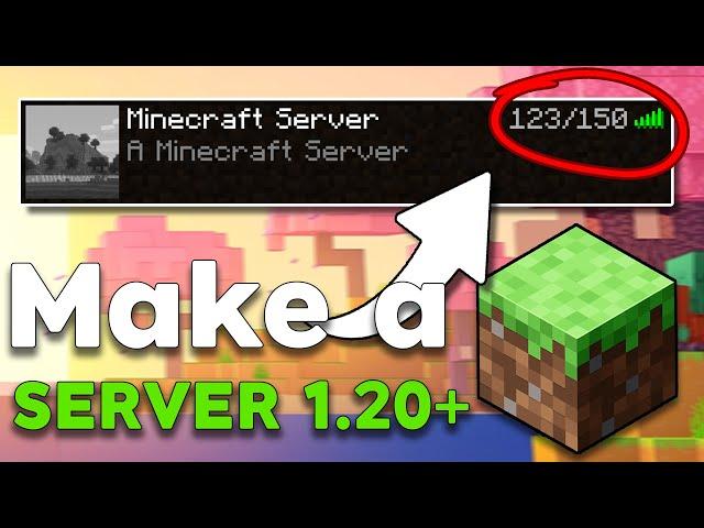 How to Create a FREE MULTI-PLAYER Minecraft Server for 1.20 on MAC! | Tutorial