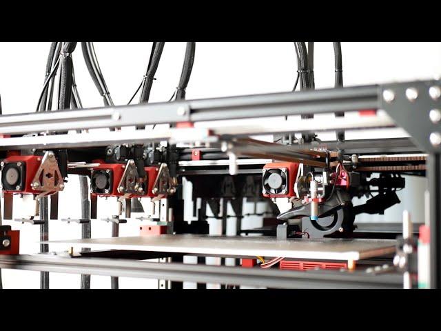 Proforge 4 Tool Changer 3D Printer - Auto Probe Calibration