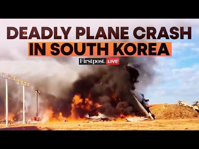 South Korea Plane Crash LIVE: Jeju Air Flight Crash Lands at Muan Airport; 179 Dead