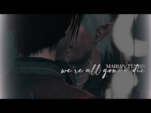 hawke & fenris | we’re all gonna die.