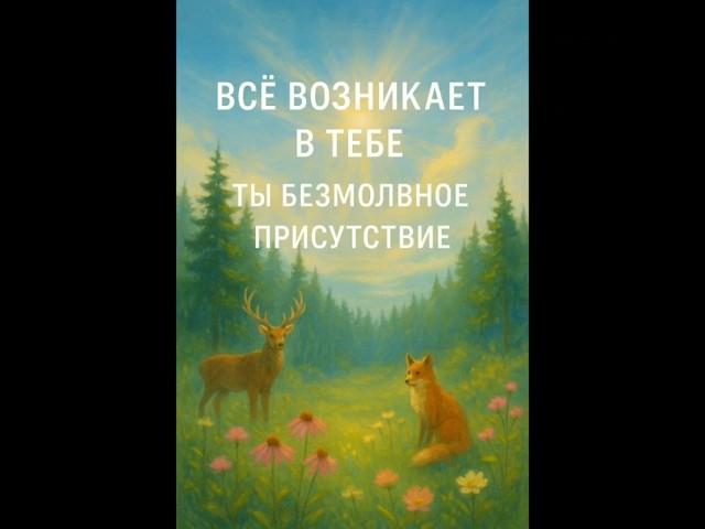 Ты -- Пространство Осознования. Все приходит и уходит
