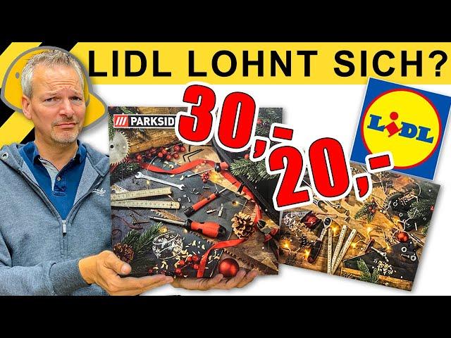 LIDL schlägt WERA? PARKSIDE Adventskalender im CHECK | WERKZEUG NEWS