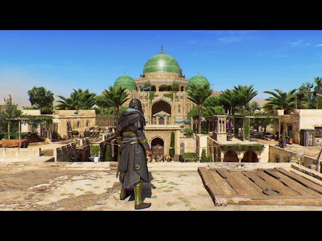 Assassin's Creed Mirage Free Roam Parkour (4K 60FPS)