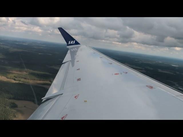 SAS CRJ-900 Takeoff ARN - AMS