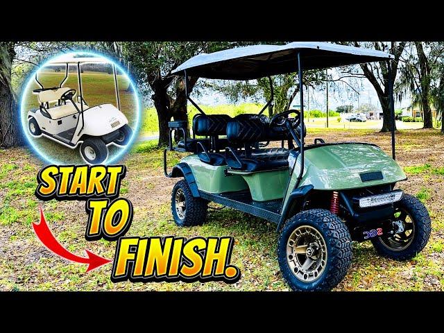 EXTREME Golf Cart Makeover