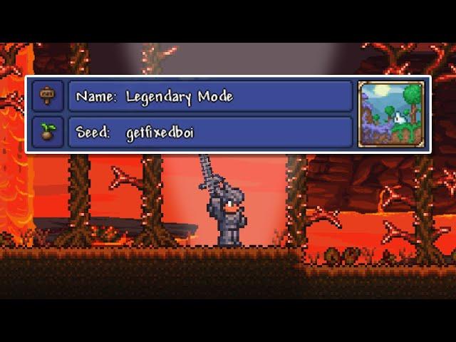 Terraria has a secret Legendary Mode...