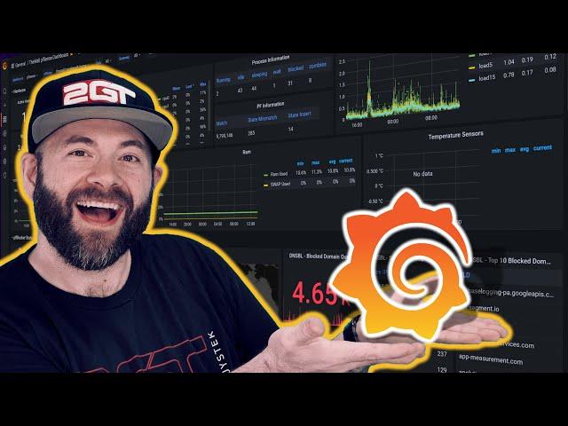 Dashboards for DAYS! - How we use Grafana in our #homelab!