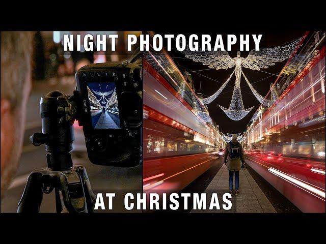 Christmas night photography