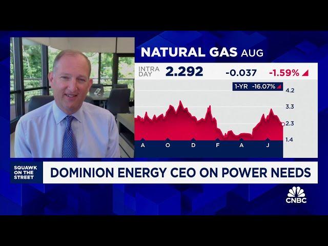 Dominion Energy CEO on electricity and power demands with AI