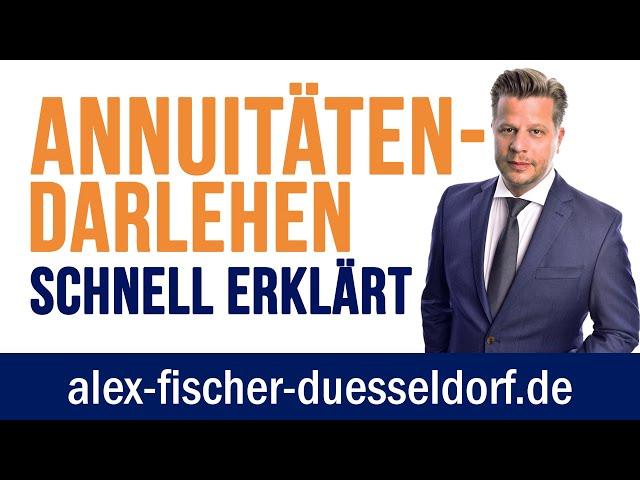 Immobilienfinanzierung mit Annuitätendarlehen (Zins, Tilgung, Darlehensverlauf, Kredit) #25/99