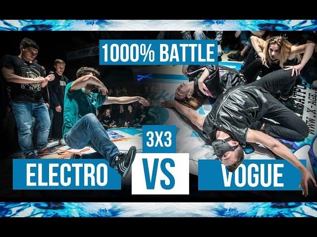 Electro vs. Vogue • 1000% Battle • Move&Prove International 8