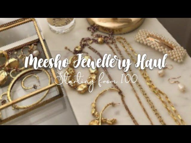 Meesho Jewellery Haul | under 250 | Minimalist Jewellery | Oxidised Jewellery | Bhanumathi