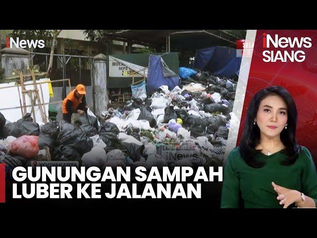 Tumpukan Sampah Nyaris Tutup Jalan Merbabu, Yogyakarta - iNews Siang 27/09