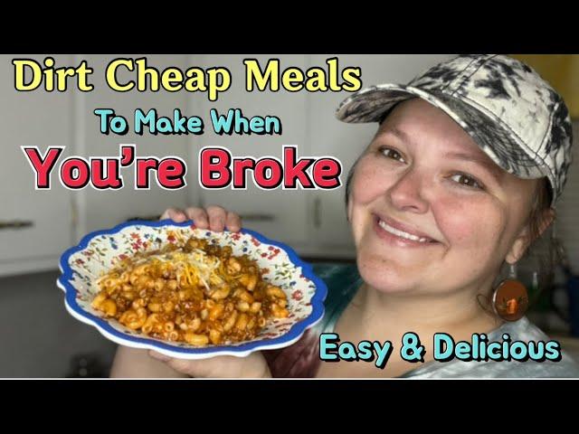 Meals To Eat When You’re Broke || Cheap Meals On A Budget