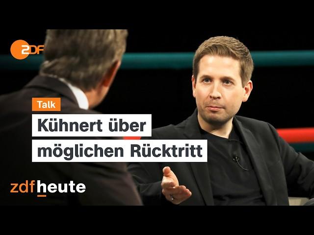 Warum Kühnert (noch) nicht über einen Rücktritt nachdenkt | Markus Lanz vom 02. Juli 2024