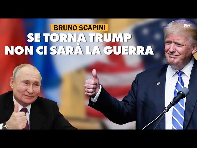 Bruno Scapini: "Se torna Trump non ci sarà la guerra"