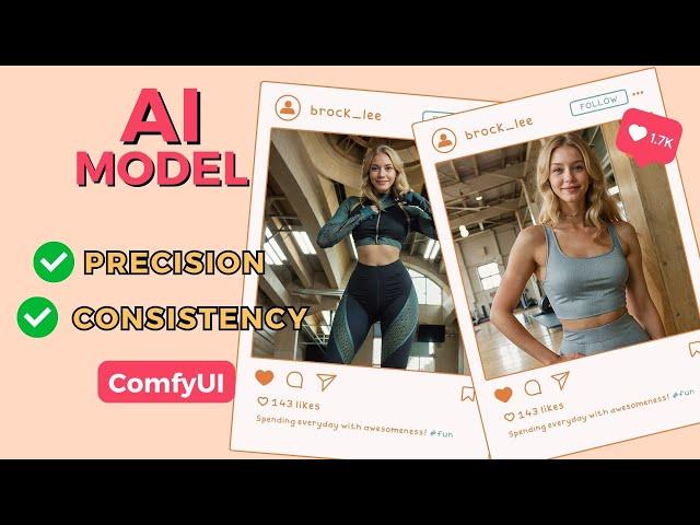 How to make an AI Instagram Model Girl on ComfyUI (AI Consistent Character)