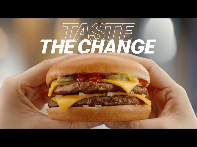 New & Improved McD Beef Burgers