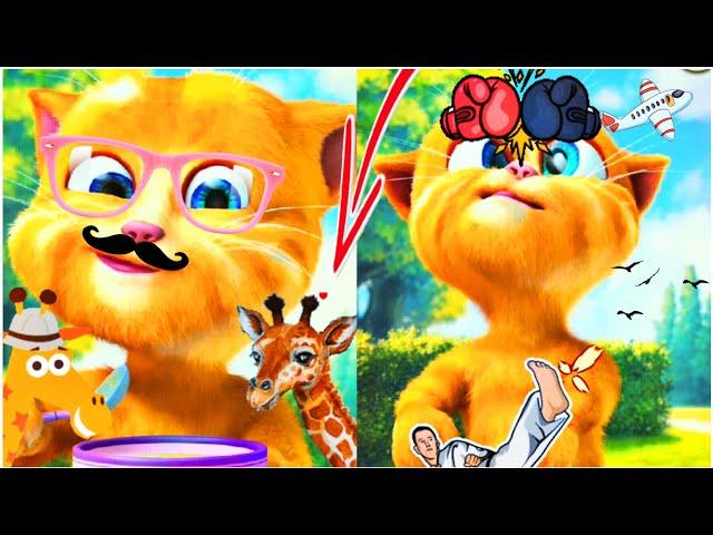 talking ginger cat  | talking ginger funny videos | talking tom