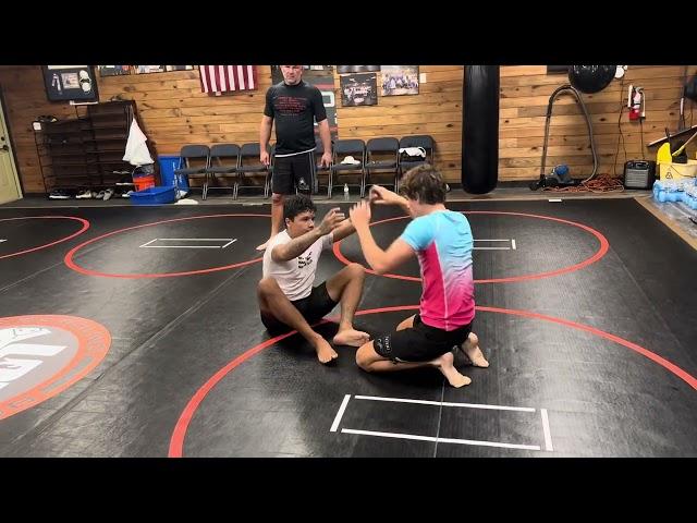 Alex White Belt VS Landon (Not Sure What Belt)  Somebody Gets Footlocked