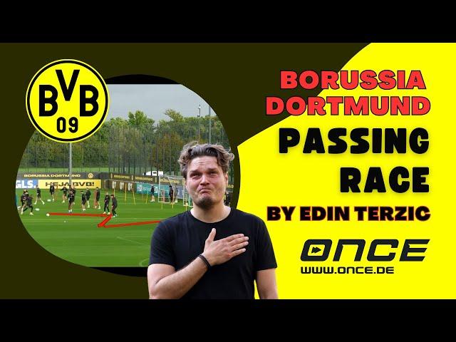 Borussia Dortmund - passing race by Edin Terzic