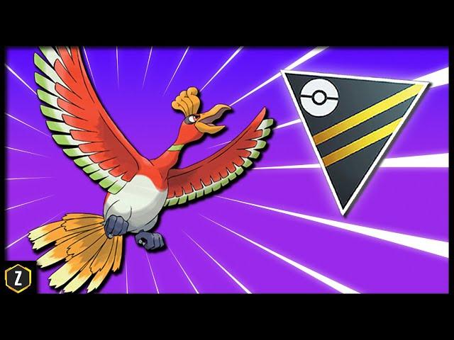 PURE DESTRUCTION with Ho-oH in the Ultra League for Pokémon GO Battle League!