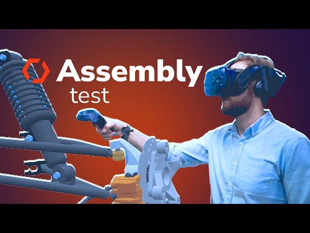 Product assembly in virtual reality - Halocline Assembly