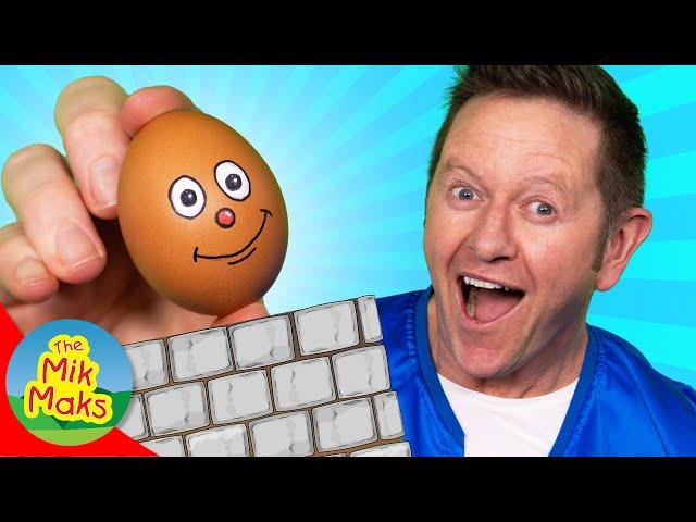 Humpty Dumpty Play Time | Nursery Rhymes | The Mik Maks