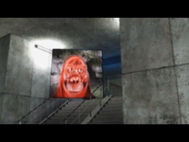 Horrifying Monkey Face chases me in Gmod