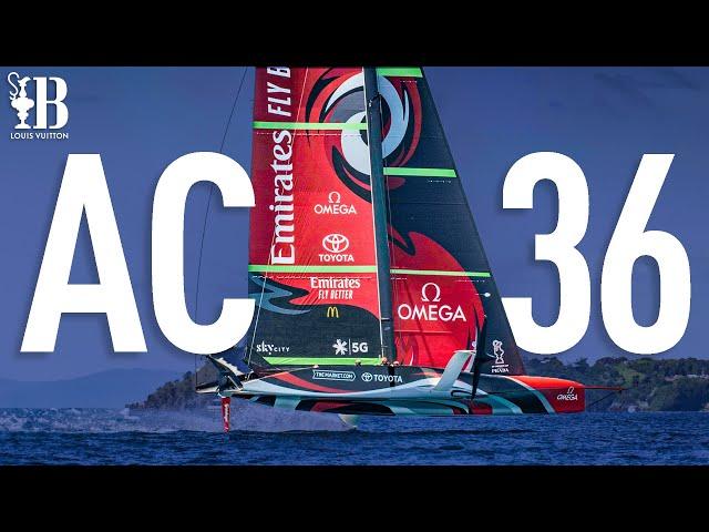 36th America's Cup | ALL RACES | Race 1 - 10