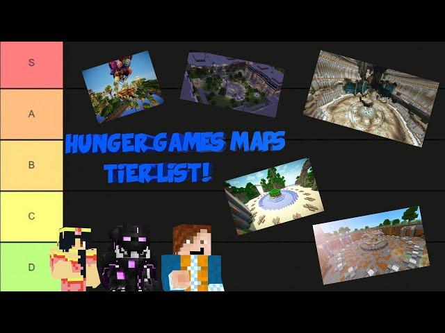 MCSG Hunger Games Maps Tier list!