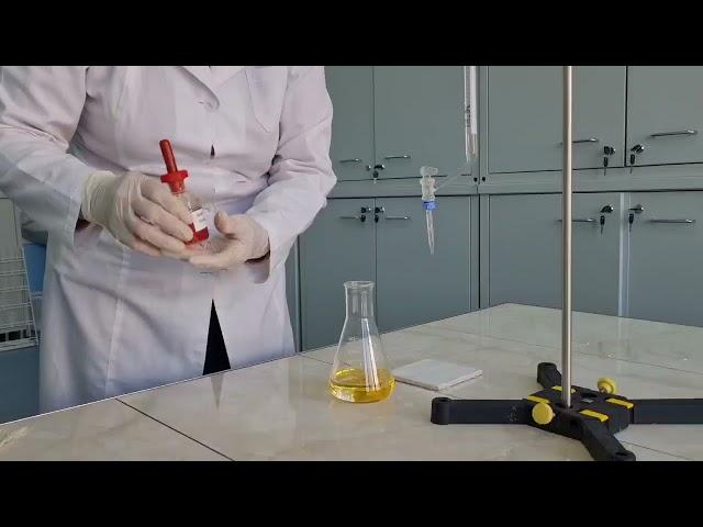 Определение жесткости воды  Общая жесткость.