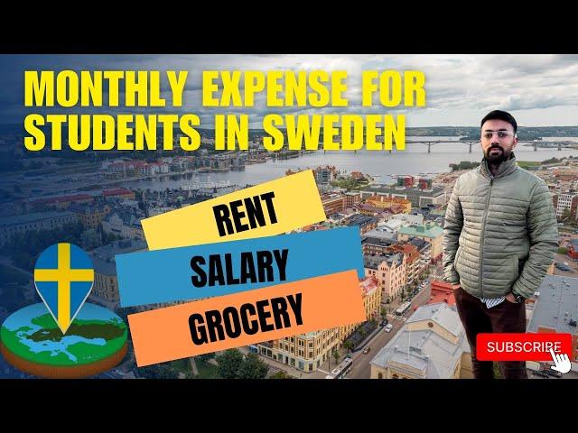 How much cost of living in Sweden for international student| Job oppertunity and daily expenses|