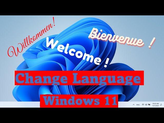 How to Change Language on Windows 11 | Add another Language in Windows 11