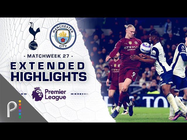 Tottenham Hotspur v. Manchester City | PREMIER LEAGUE HIGHLIGHTS | 2/26/2025 | NBC Sports