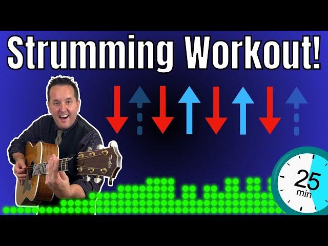 Improve Your Strumming: Guitar Strumming Workout (Beginner/Intermediate)