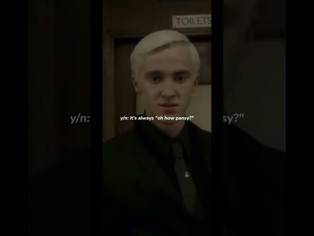 #pov: "its pathetic..." | #hogwarts #dracomalfoy #povedits #yn #harrypotter