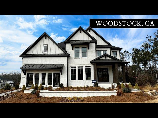 EXCLUSIVE LOOK- MODEL HOME BY TOLL BROTHERS IN WOODSTOCK, GA - 5 bedrooms | 5 bathroooms