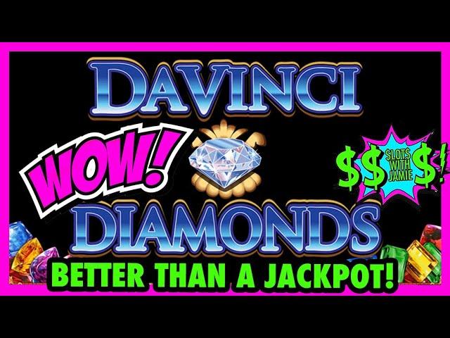 HIGH LIMIT Davinci Diamonds- BETTER THAN A HANDPAY