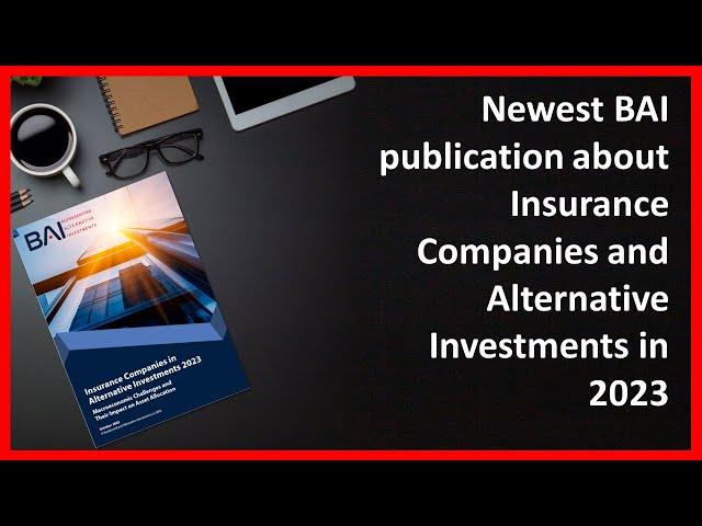 Insurance Companies in Alternative Investments 2023