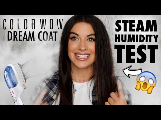 Does Color Wow DREAM COAT work? | supernatural spray HUMIDITY TEST & SHINE REVIEW!