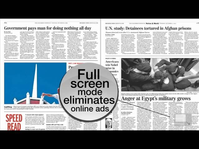 The Columbus Dispatch E-Edition Tutorial