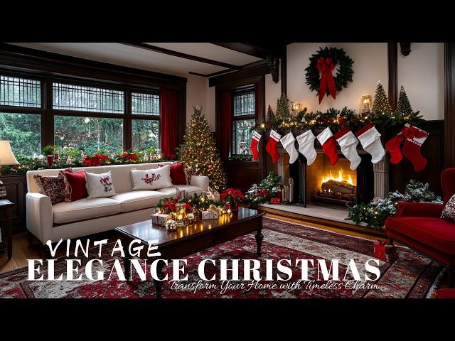 Vintage Elegance Christmas Décor Ideas: Transform Your Home with Timeless Charm