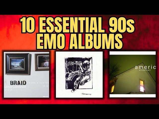 10 Essential 90s Emo Albums