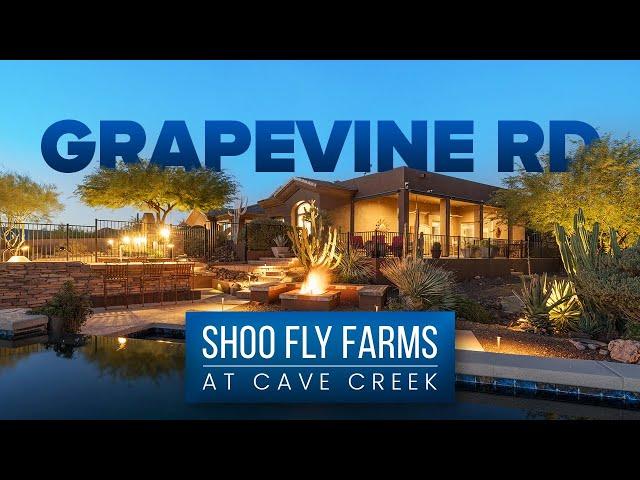 Amazing Horse Property For Sale in Cave Creek, AZ | 7526 E Grapevine RD | Drone Video